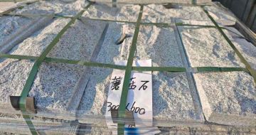 大庆芝麻白蘑菇石，自然面