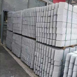 大庆芝麻白树围石 树池
