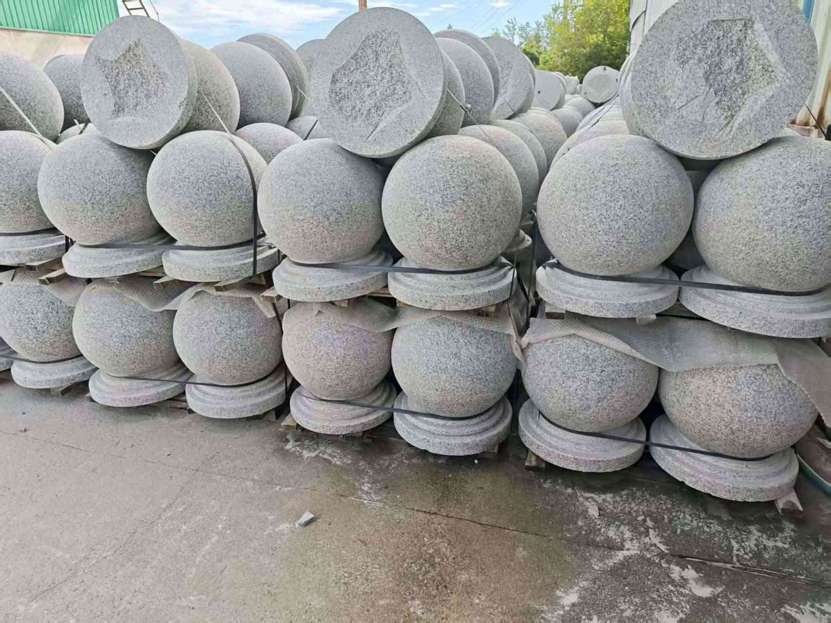 大庆圆球石球挡车球