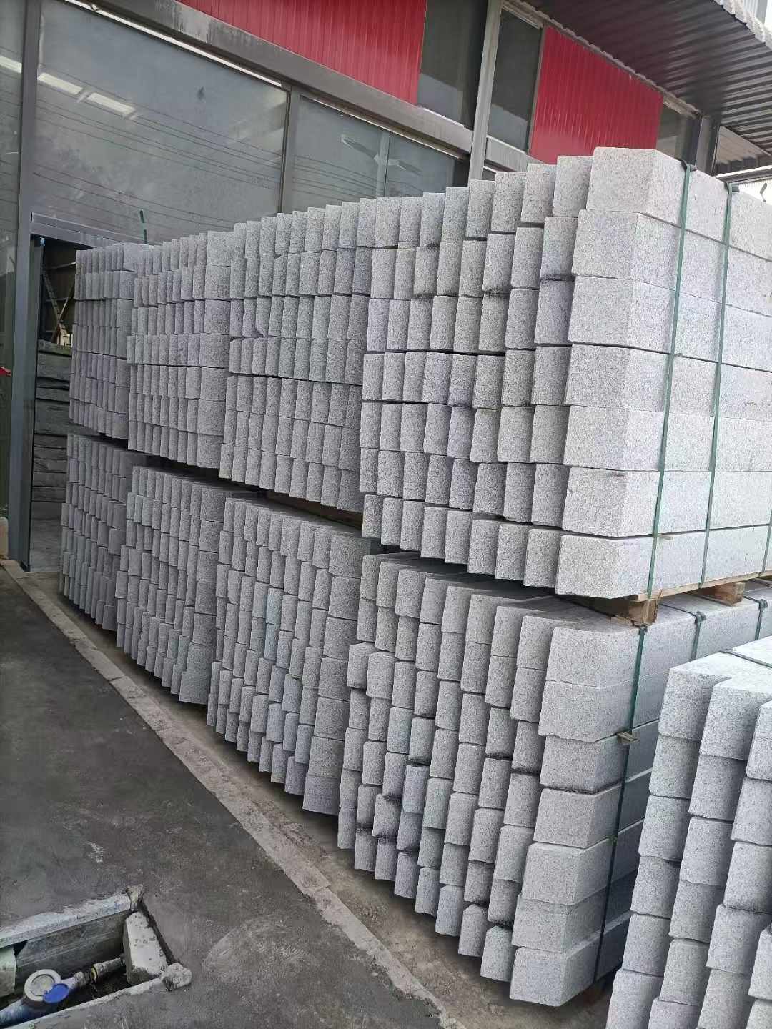 大庆芝麻白树围石 树池