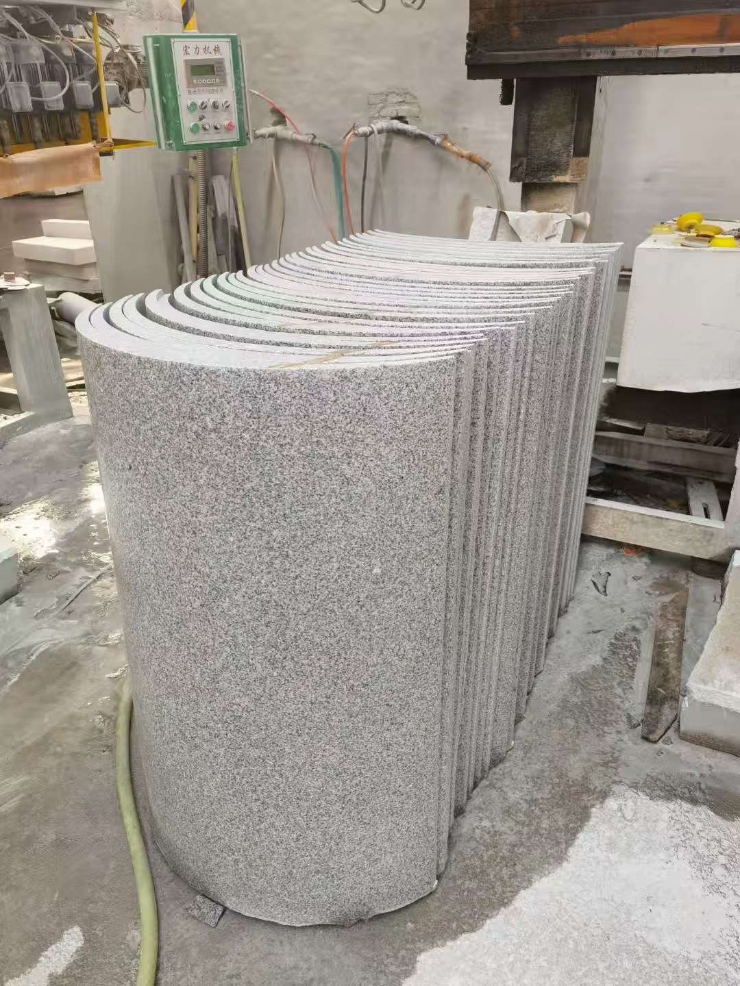 大庆芝麻白柱皮 圆柱